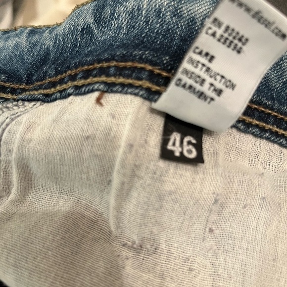 Diesel industry made in Italy man distressed jeans excellent condition - Picture 5 of 7